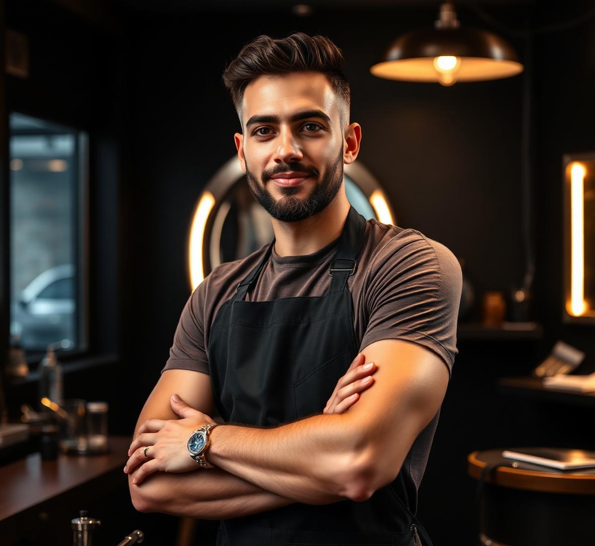 Mestre barbeiro da Iron & Style